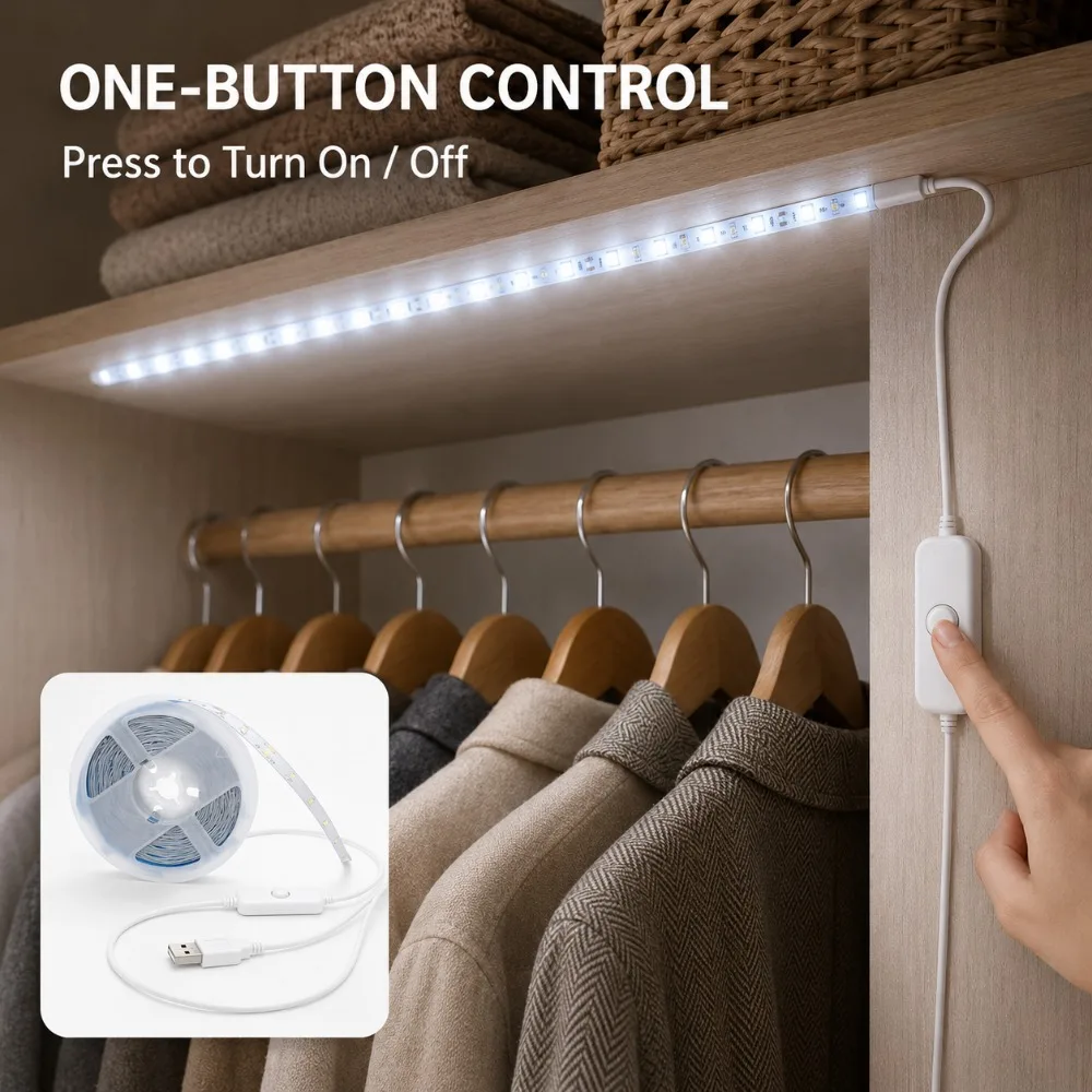 LED-stripverlichting met USB-b - Led Strip Lights recensie en prijs