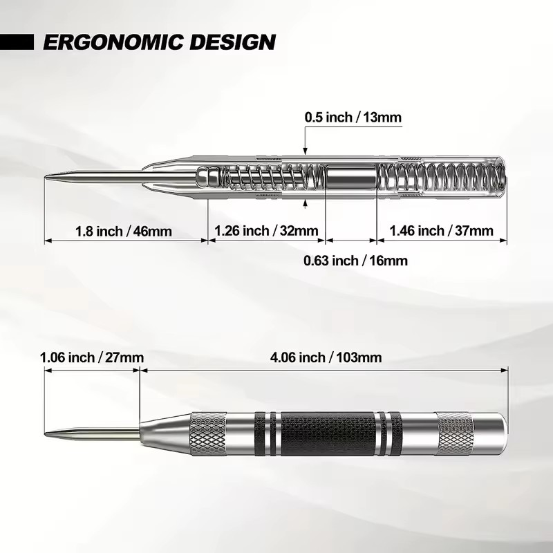 Automatische centerpons, gatma - Drill Bits recensie en prijs