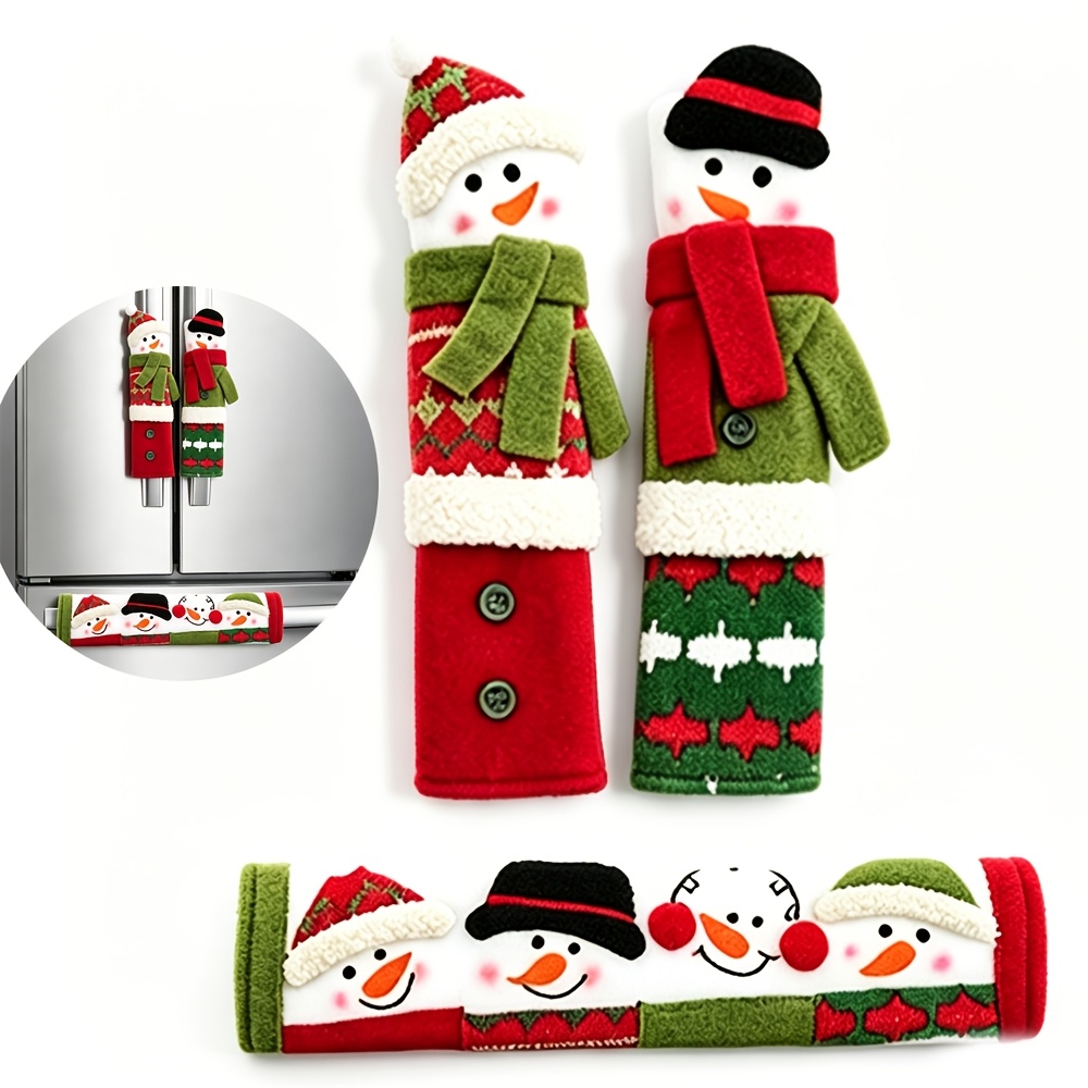 Kerst Sneeuwpop Koelkastdeurkr - Door Handle recensie en prijs