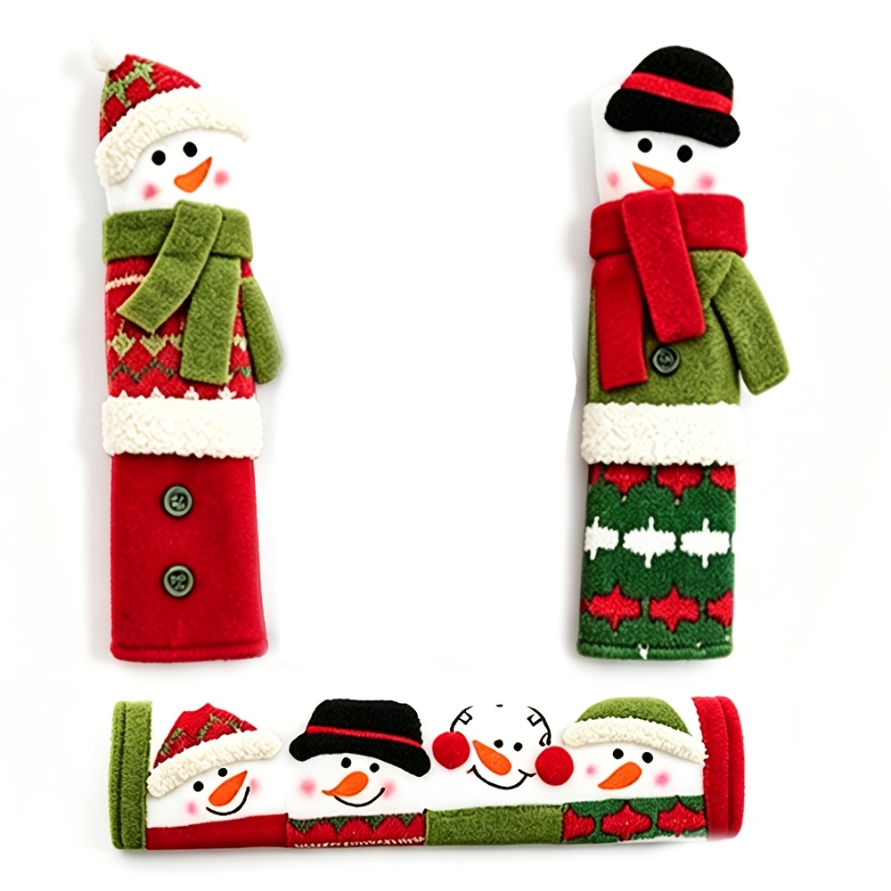 Kerst Sneeuwpop Koelkastdeurkr - Door Handle recensie en prijs