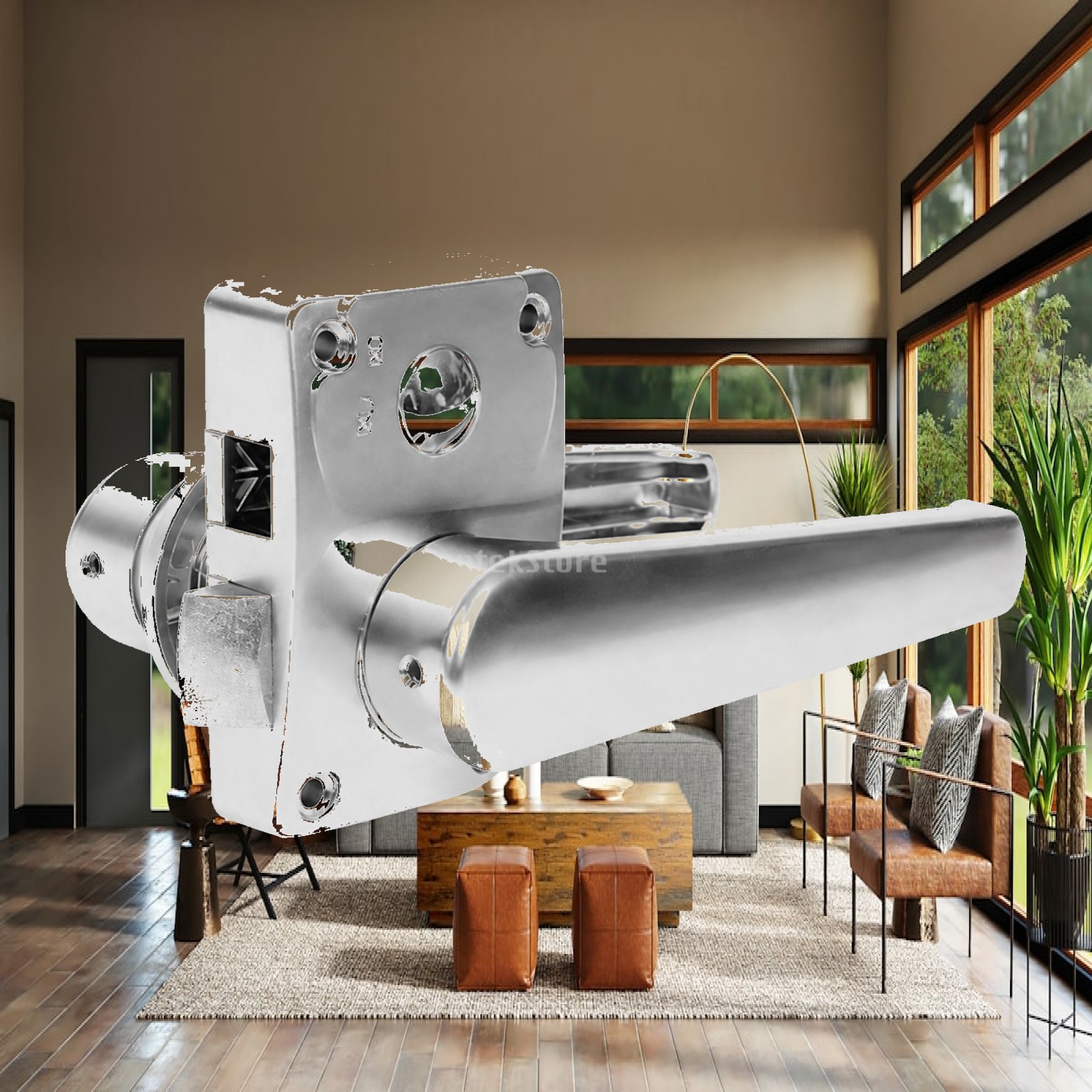 Compacte badkamerslot voor cam - Door Lock recensie en prijs