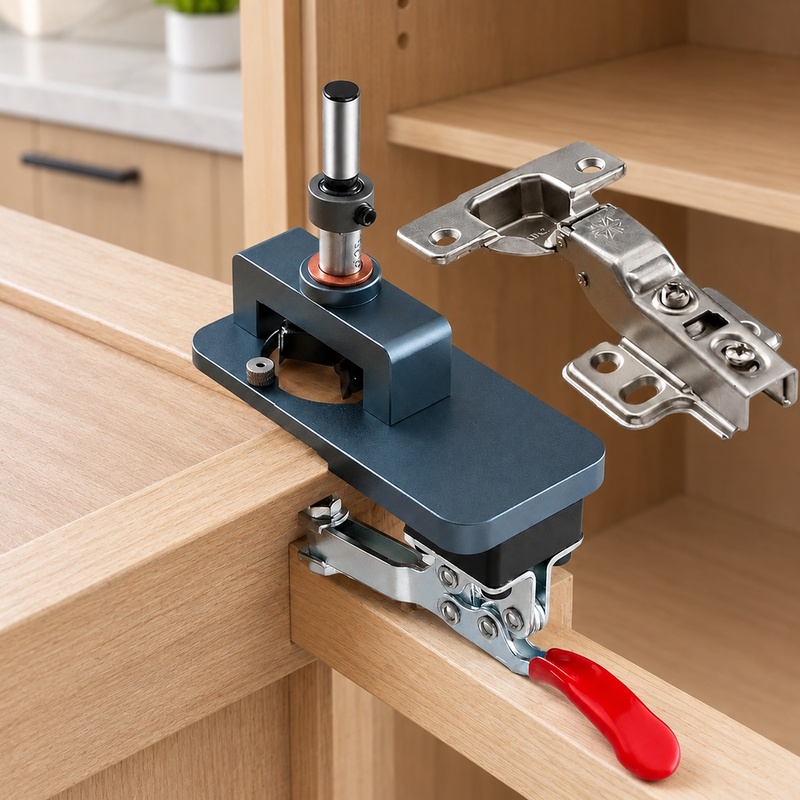 Nauwkeurige boorgeleiderklem v - Cabinet Hinges recensie en prijs